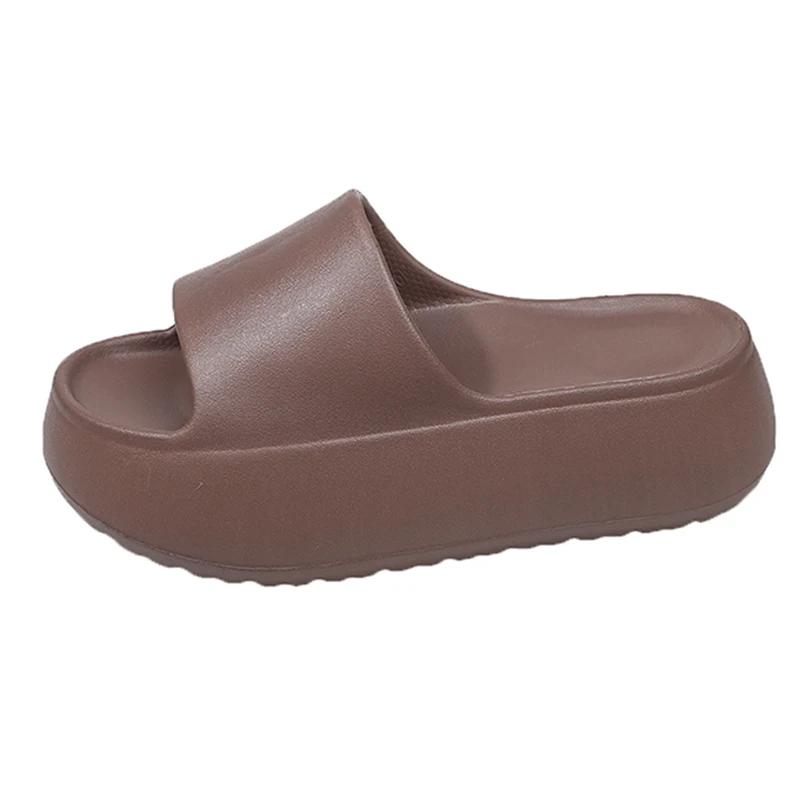 Fashion Women's Shoes Platform Slippers for Women Summer Comfort Soft Sole Beach Shoes Slides Woman Thick Bottom Non-Slip Sandals Ladies