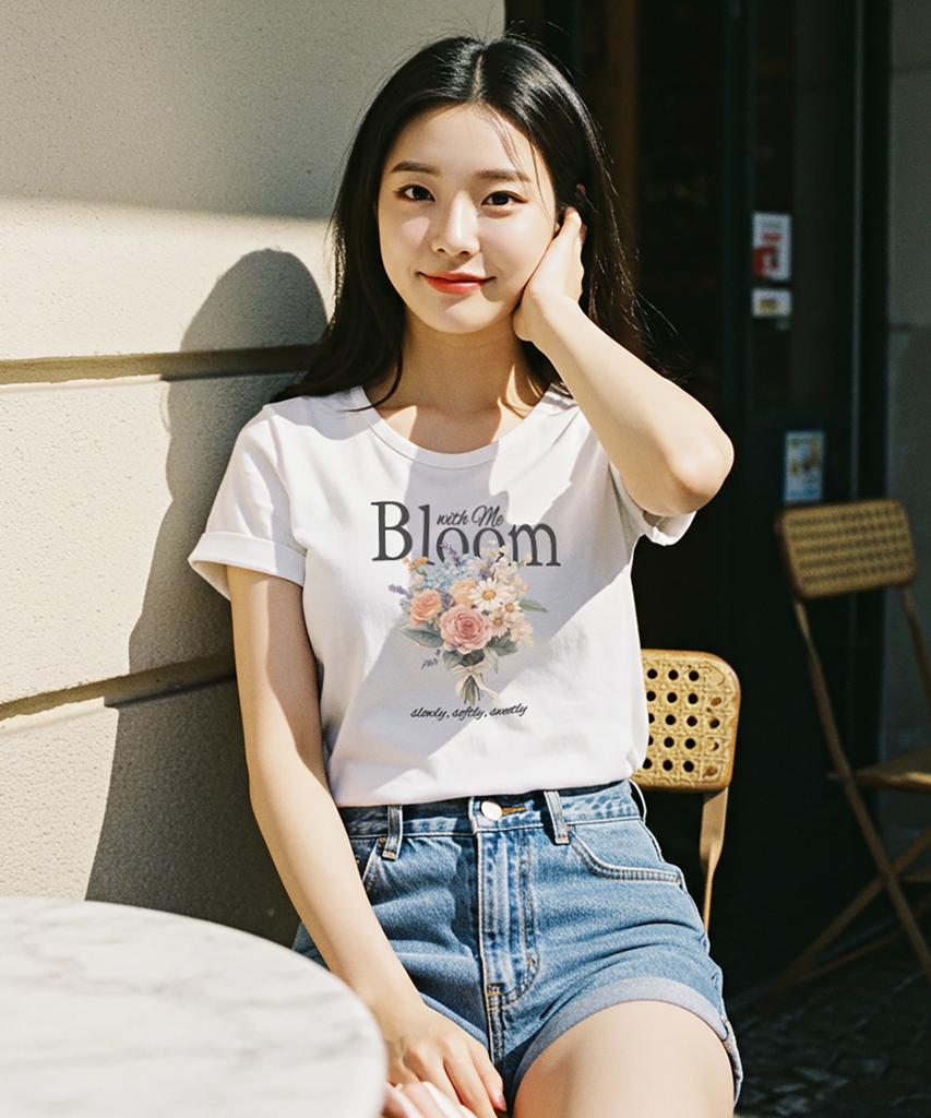 Keollola Bloom With Me Short Sleeve T-Shirt (3 Colors)