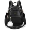 PU Leather Small Square Backpack Simple Mini Bags Women PU Casual Schoolbags  College Students