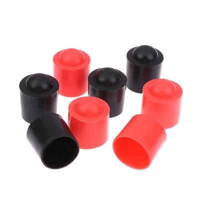 10Pcs Rubber Billiard Cue Bottom Protective Cover Pool Cue Stick Cue Rod Protector Snooker Cover Billiard Cue Collision Cover
