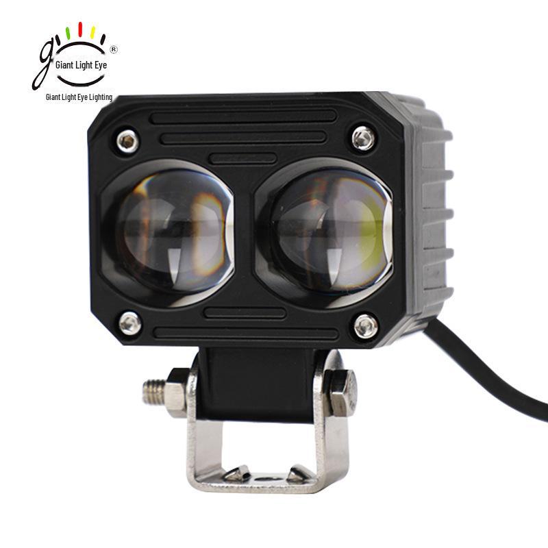High Brightness Electric Motorcycle LED Headlight with Lens for Improved Visibility