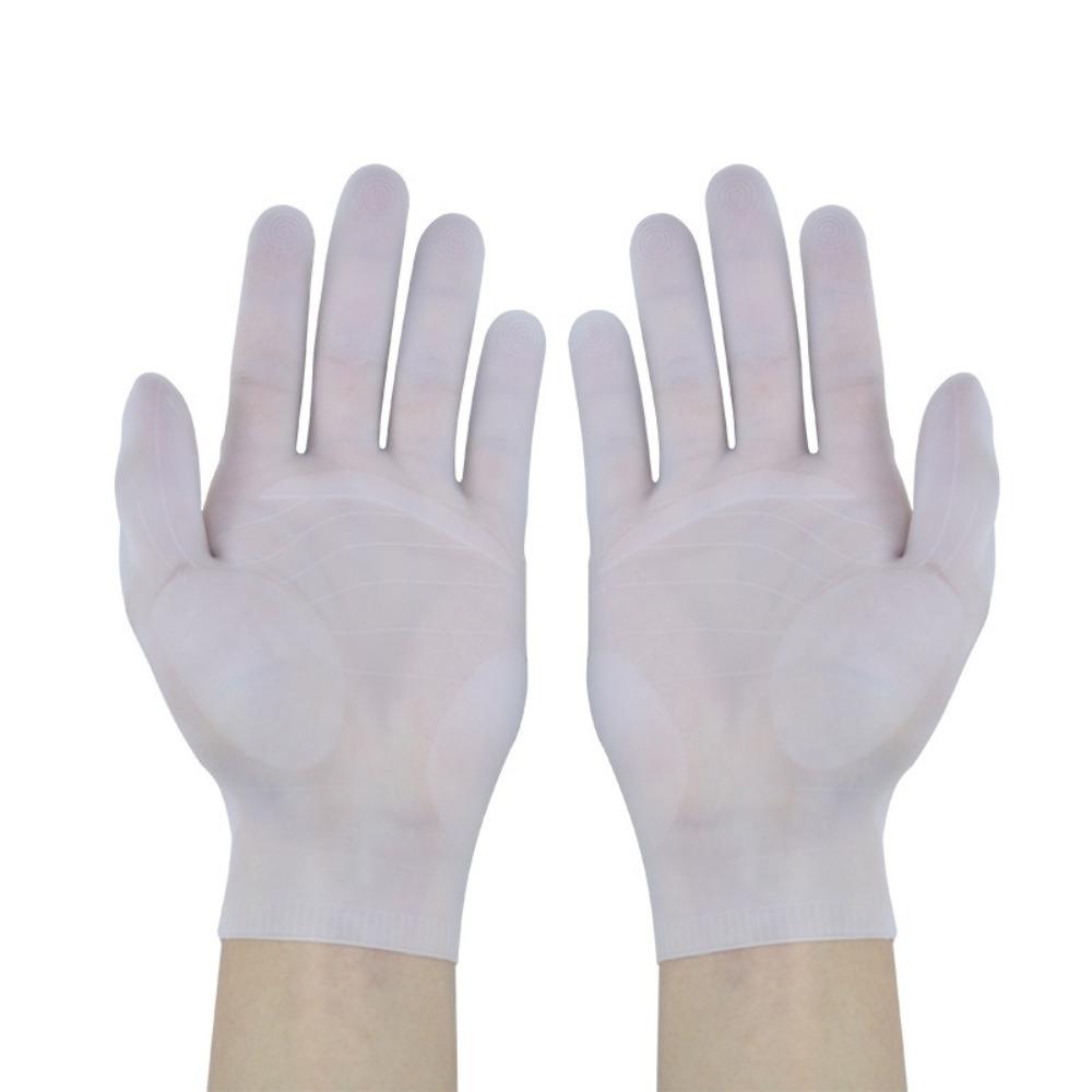 1Pair Reusable Moisturizing Gloves Waterproof Dishwashing Gloves Cleaning Gloves  Casting
