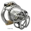 Ergonomic Stainless Steel Stealth Lock Male Chastity Device,Cock Cage,Penis Lock,Cock Ring,Chastity Belt, S063