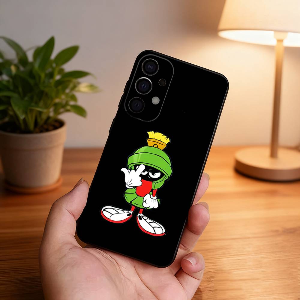 

M-Marvin The M-Martian Phone Case For Samsung S25,S24,S21,S22,S23,S30,Ultra,S20,Plus,Fe,Lite,5G Black Cover Samsung S25ULTRA