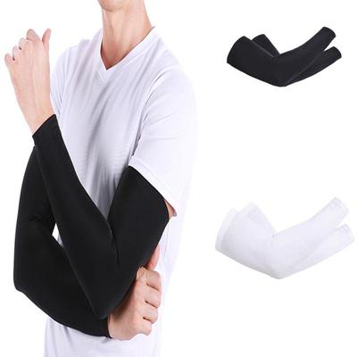 1 Pair Unisex Sun Protection Arm Guard Sleeve Sunscreen UV Gloves Child Outdoor Football Basketball Fishing Cycling Volleyball Running Protective Gear