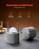 Ice Ball Press Ice Ball Maker 2.1"/53mm Ice Press Kit for Whiskey Silver