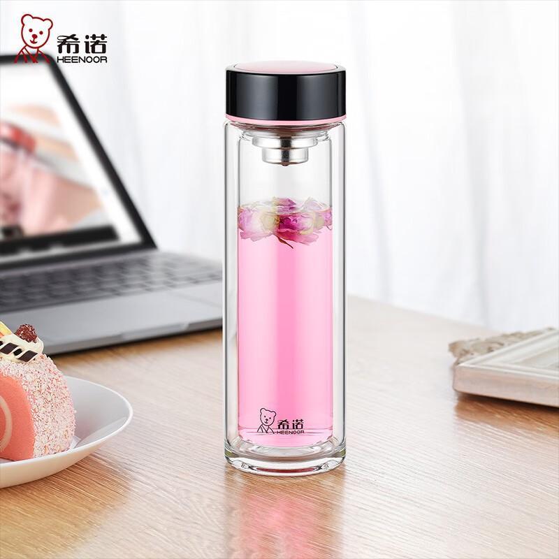 Zhi Shi Double-Layer Insulated Glass Mug