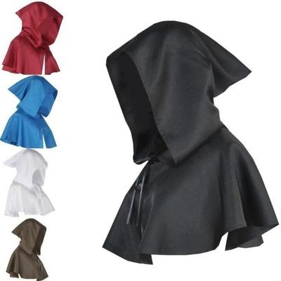 1PC Halloween COS Costume Reaper Cape Medieval Hooded Cape Adult Youth Average Size Wizard Hoodie Shawl