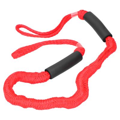 Boat Bungee Dock Lines Elastic Wharf Rope PE Stretchable Mooring Marine Boat Bungee RopeRed