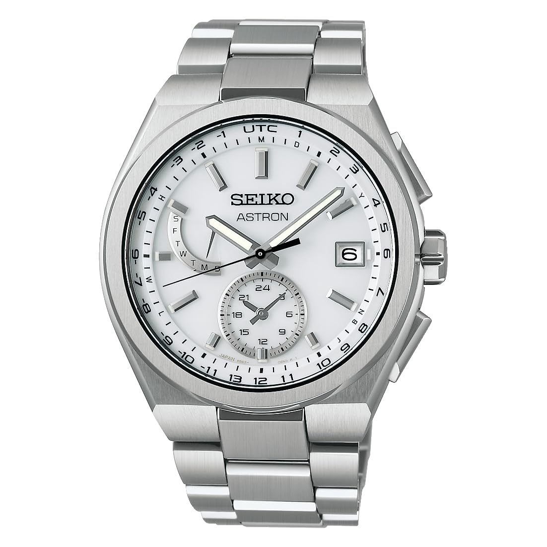 

[Годинник Seiko] Чоловічий годинник Astron Nexter Solar Radio World Time SBXY085 - Срібний