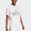Adidas Tiro Nations Pack Sportswear Comfortable Round Neck Short Sleeve T-Shirt Unisex Tops White Bright-Red Multicolor JC8004