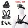 Roreta Action Camera Kit Head Strap Chest Strap Phone Holder for GoPro Phone Osmo Enhanced Stability Versatility Stand 5