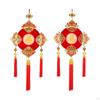 Chinese Year Hanging Ornament with Light Lunar Spring Festival Pendant Tassel