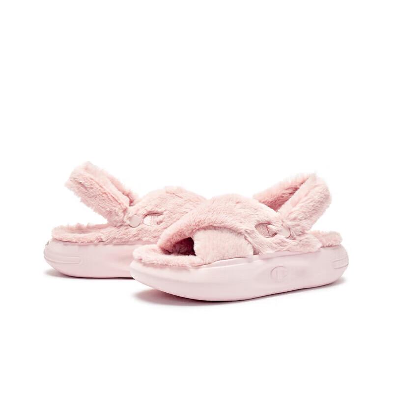 Champion Women's Fuzzy Slide Sandals