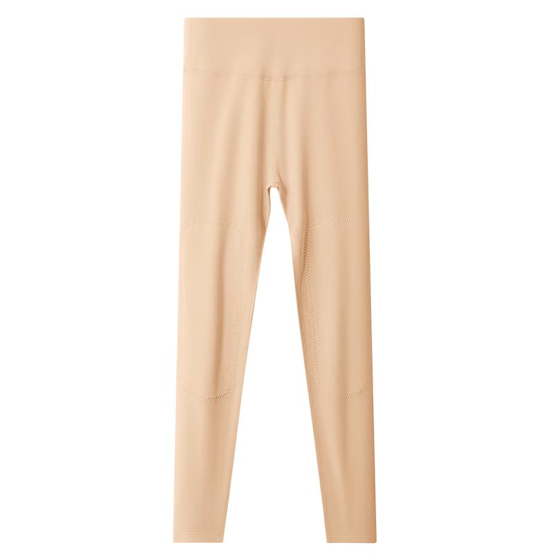 

Женские термолеггинсы Yiershuang с высокой талией из смесовой шерсти и шелка с поддержкой коленей M (80-100 lbs)