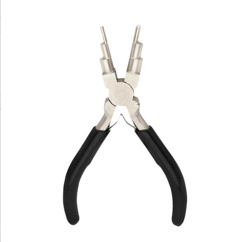 

Инструмент для работы с проволокой 6 в 1, плоскогубцы для гибки проволоки, ручной инструмент для изготовления ювелирных изделий, плоскогубцы с круглыми губками, износостойкие, прочные, 6-ступенчатые плоскогубцы Pack of 1