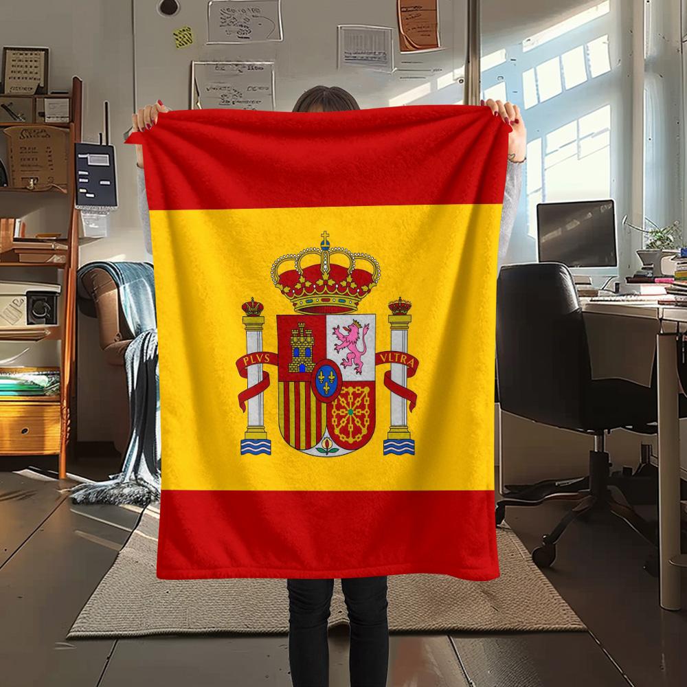 Spain National Football Team2 Flannel Blanket, High quality Comfortable for All Seasons, Home Decor, Warmth and Comfort