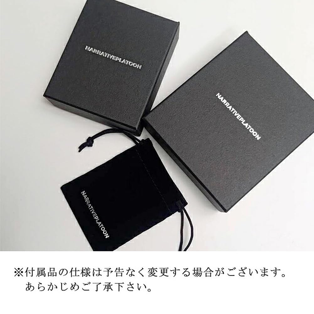 [Shinjuku Gin no Kura] NARRATIVEPLATOON Streamline Ear Cuff, Silver, 1 Piece, Single Ear, 925 Sterling Silver, Narrative Platoon Gold