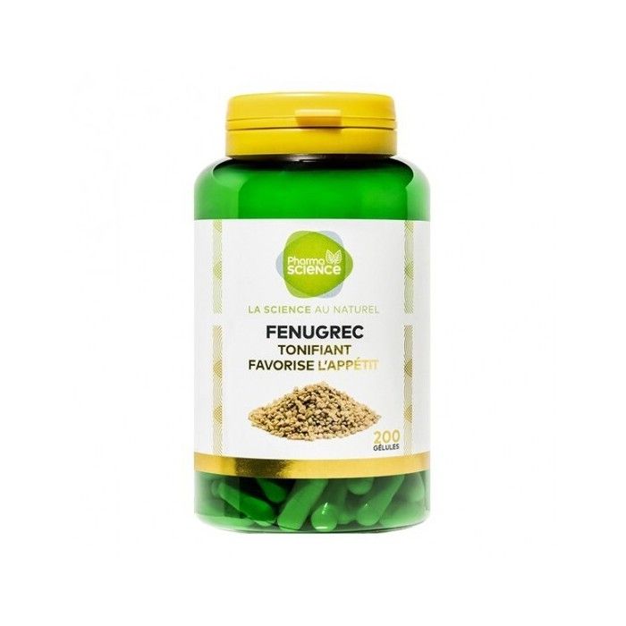 Pharmascience fenugrec tonifiant 200 gélules
