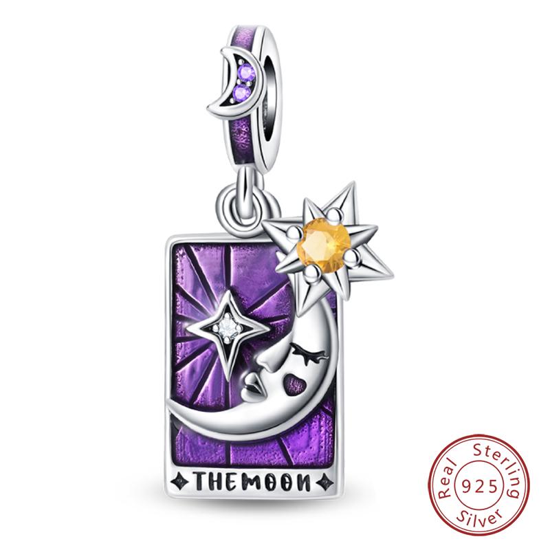 Charms Kupfer Tarotkarte Rad des Schicksals Gerechtigkeit Der Kaiser Anhänger Passend für Armbänder Halskette DIY Schmuck