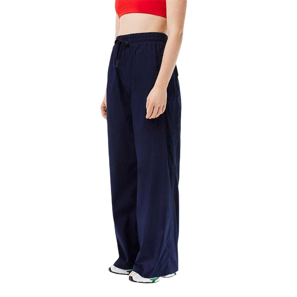 Lacoste Womens/Ladies Oversized Wide Leg Trousers