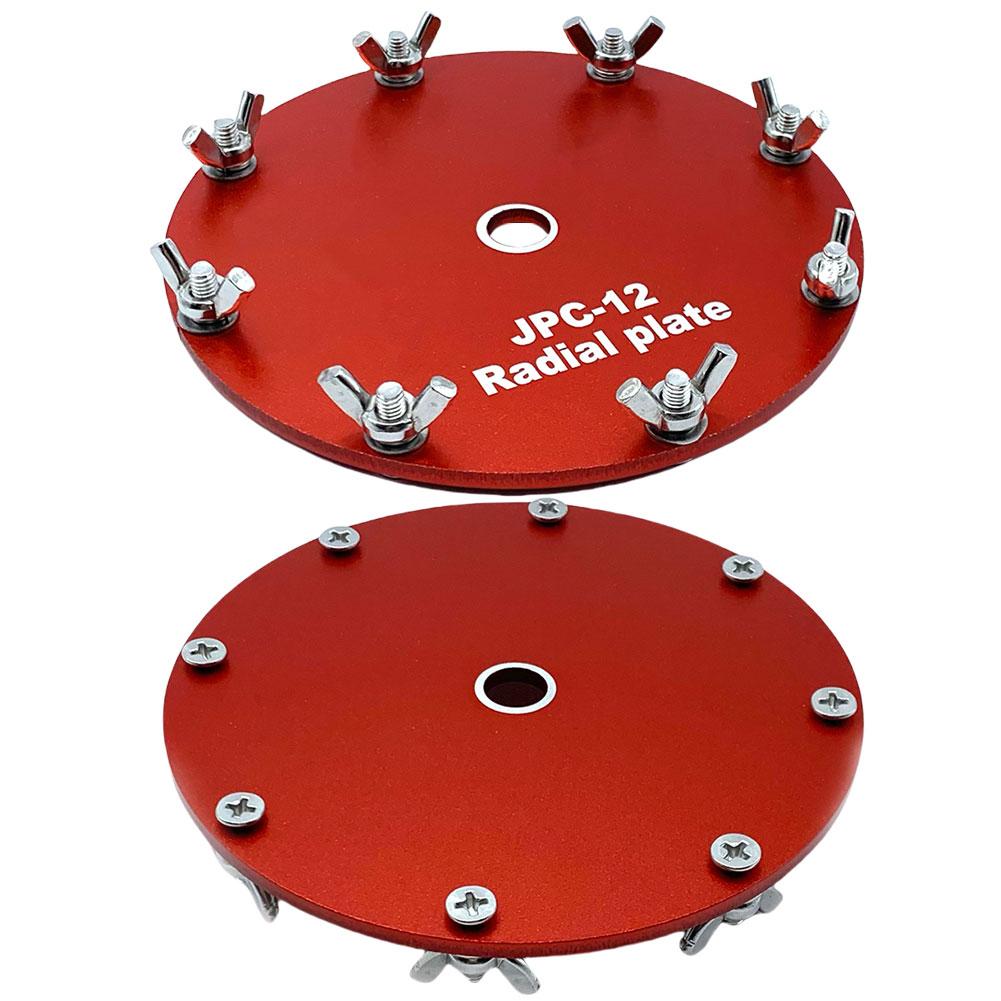 1pc Dedicated Network Disk with Fork Terminal Blocks Special Ground Network Disk for PAC-12 JPC-12 Portable Shortwave Antennas China Mainland