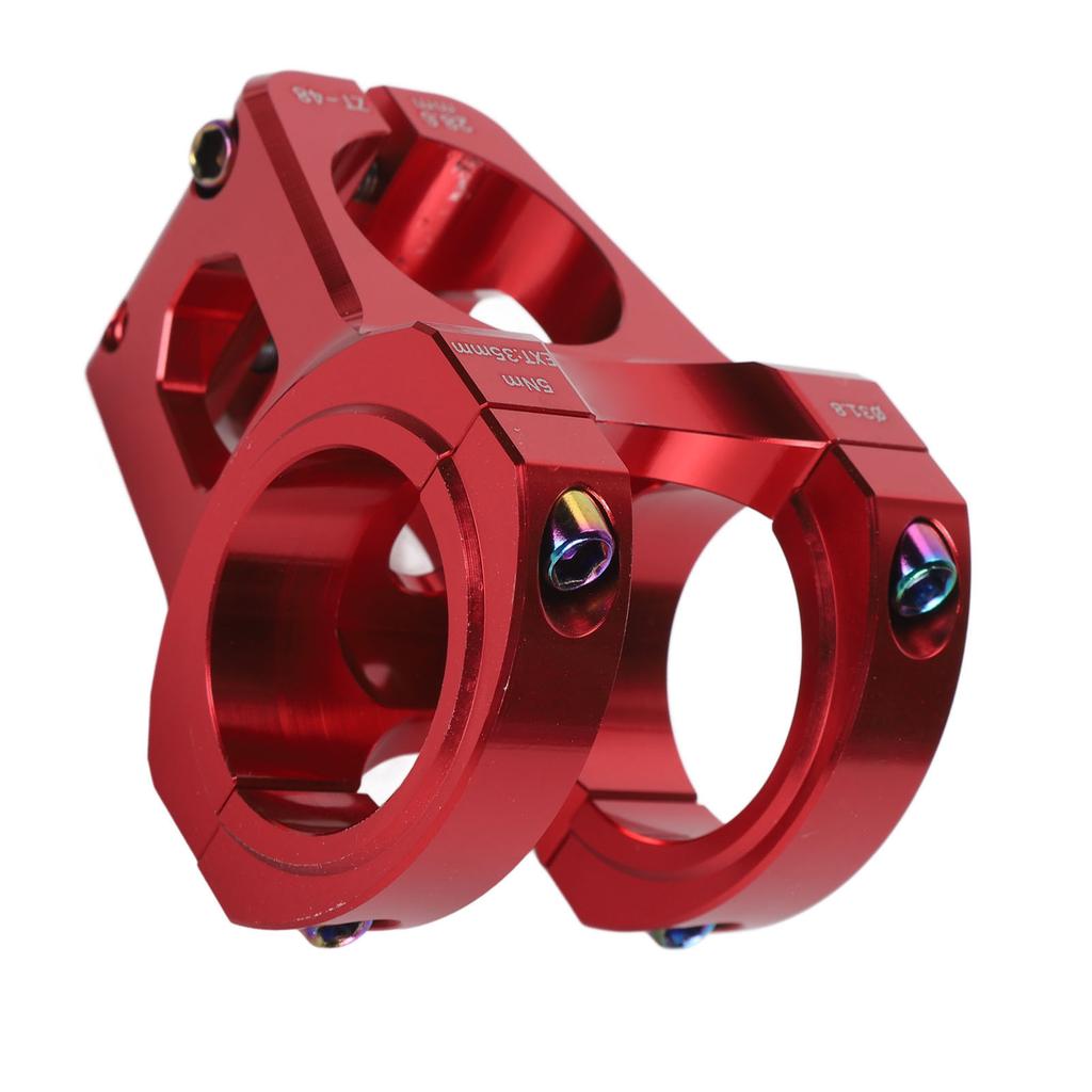 31.8mm Mountain Bike Stem Aluminum Alloy Lightweight Short Handlebar Stem for Replacement