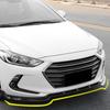 Front Lip Splitter for Modified Elantra 2016-2020: Three-Section Body Kit Bumper Chin