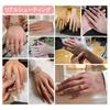 TEYVIYI Hand Silicone Hand Hand Mannequin with Nail Practice Hand with Female Capillaries and Palm Soft Hand Realistic Hand Nail Drawing Display with