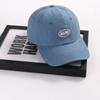C0177AGLOW Embroider baseball cap Blue M(56-58cm)