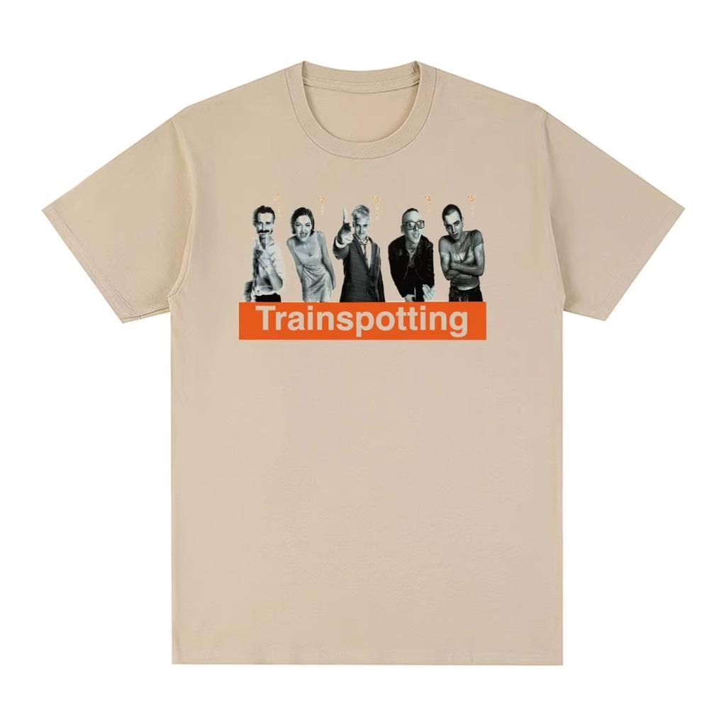 Trainspotting Vintage T-shirt Classic Collection Design British Popular Cotton Men Women T Shirt Breathable Material No Stuffiness In Hot Summer