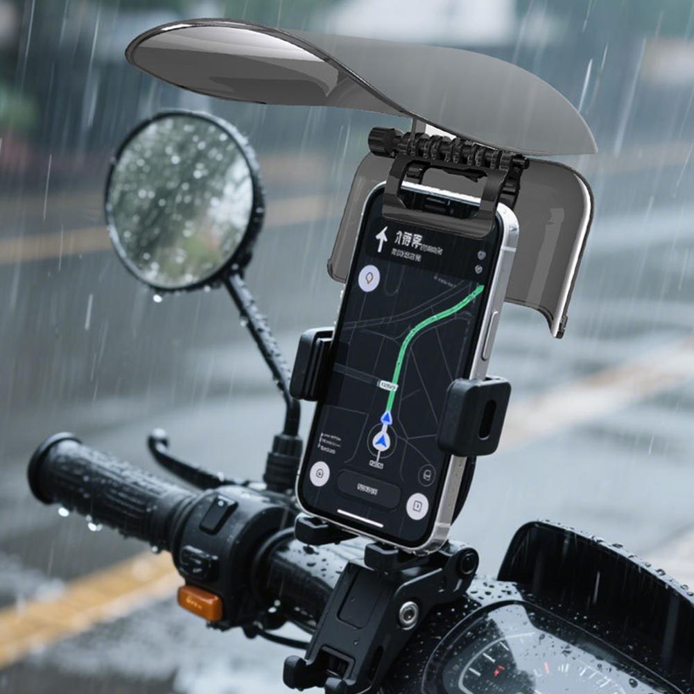 Premium Sun Hat Style Phone Mount Sun Shade Rainproof Fit Extended Creative Universal Riding Adjustable Visor Outdoor Sun G U4P9