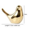 Gold Ceramic Bird Figurines Modern Living Room Hom Desktop Statue Office Study Room Desktop Decor Home Accessories