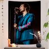 Singer HHarrys SStyles DIY Wall Tapestry Hippie Flower Wall Carpets Dorm Decor Wall Art Decor