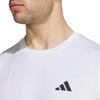 Adidas Essentials Train Soft Dry Comfortable Breathable Short Sleeve T-Shirt Men Tops White Black IJ7020