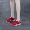 Leather Soft-soled Forrest Gump Shoes Women's Spring and Summer New Red Retro Moral Training Shoes Niche Thin Fashion Sports and Leisure Shoes