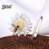 Scarf Fastener Button Large Chrysanthemum Alloy Silk Anti-rust Accessory Buckle