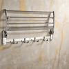 Jiemengzhe Foldable Copper Alloy Bath Towel Rack
