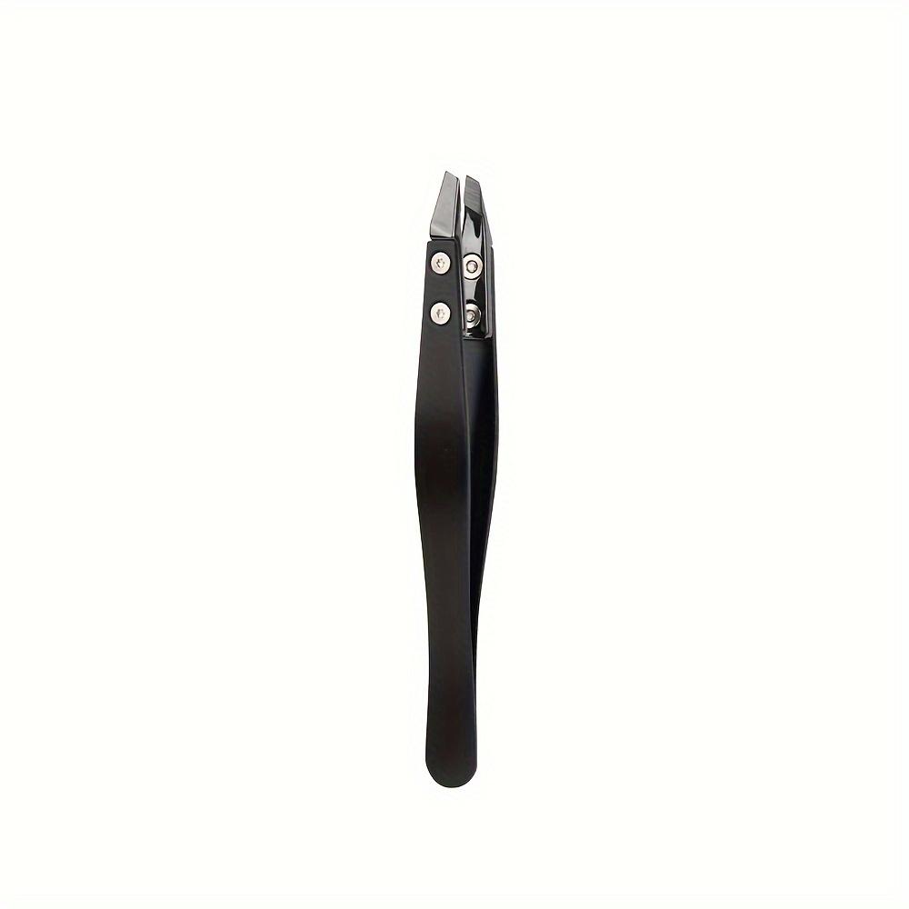 

Precision Ceramic Tip Eyebrow TweezersIdeal for Ingrown & Facial Hair Removal, Stainless Steel, Fragrance-Free Beauty Tool