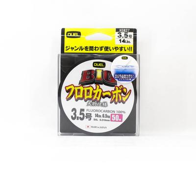 Yo Zuri Duel Big %100 Florokarbon 50m Boyut 3.5 14lb 0.310mm H3827 (0634)