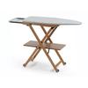 Arredamenti Italia Ar_it - 621 Stirocomodo Adjustable/foldable Ironing Board Solid Beech Cherry Color 135 X 88 X 45 Cm