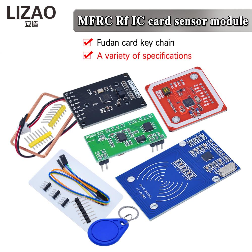 LIZAO RC111 MFRC111 RDM6111 RFID Kit 11.16MHz 111KHz S11 SPI Read Write Module With Tags For Arduino Uno R1 Mega1161
