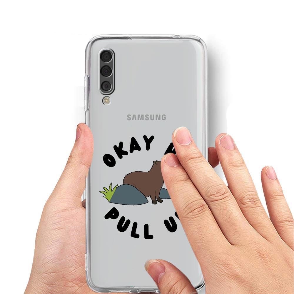 Cute Cartoon Capybara For Samsung A14 5G Phone Case A12 A22 A32 A34 A42 A52 A54 A50 A70 A30 A40 A20E A10S A20S A02S A04S Cover