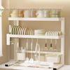 Double-Layer Over-Sink Kitchen Storage Organizer