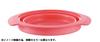 Wahei Freiz Microwave Cooker Silicone Steamer RakuCHIN! Silicone Medium, Orange, RR-5352