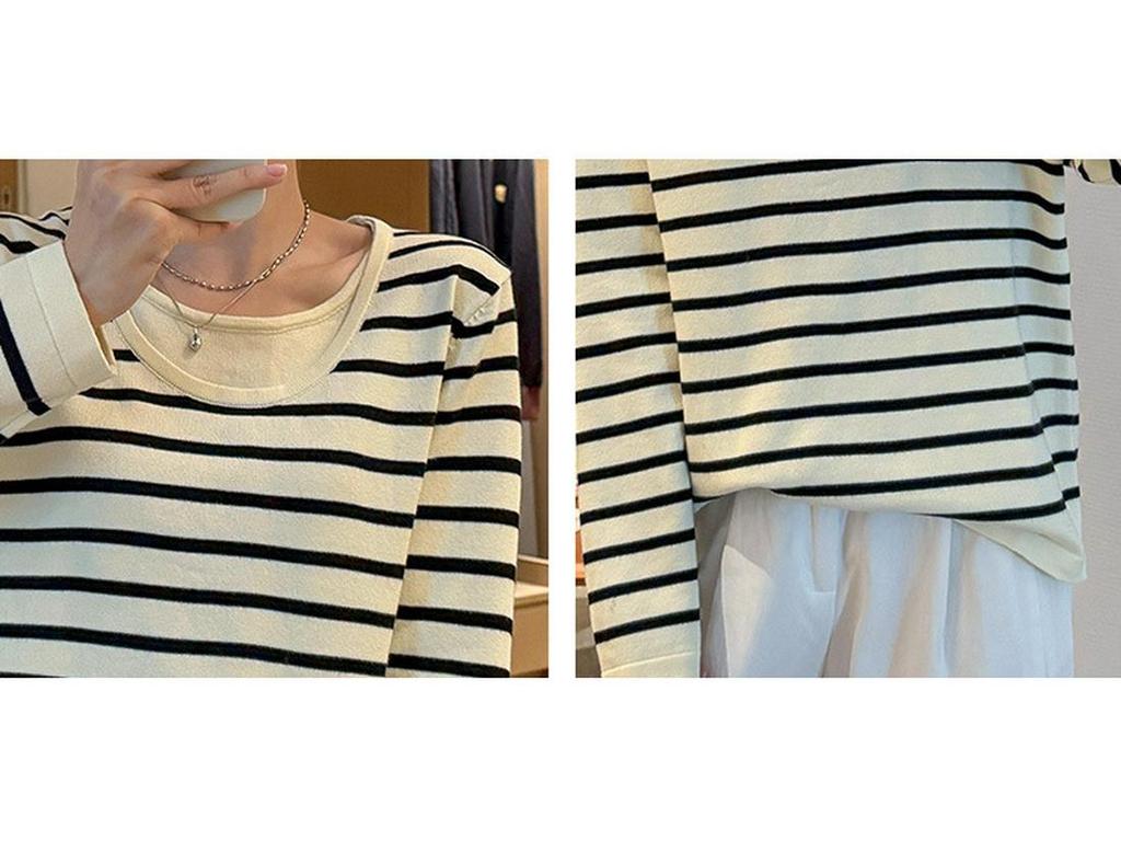 2025 Korean Style Plus Size Knit Sweater: Belly Concealing Autumn Winter Top for Women