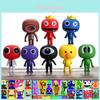 8 Piezas Roblox Rainbow Friends Figuras de Acción Juguete Modelo Regalo de Navidad para Niños Coleccionable