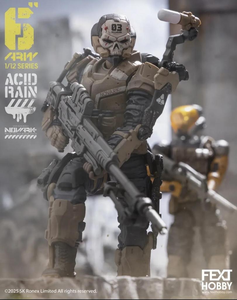 ACID RAIN WORLD "Acid Rain War" FXH-AR-003 SKULLWELDER 1:12 Scale Action Figure