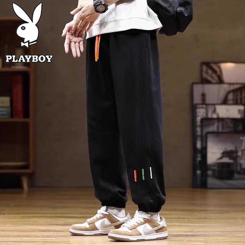 PLAYBOY Men's Casual Outdoor Joggers
