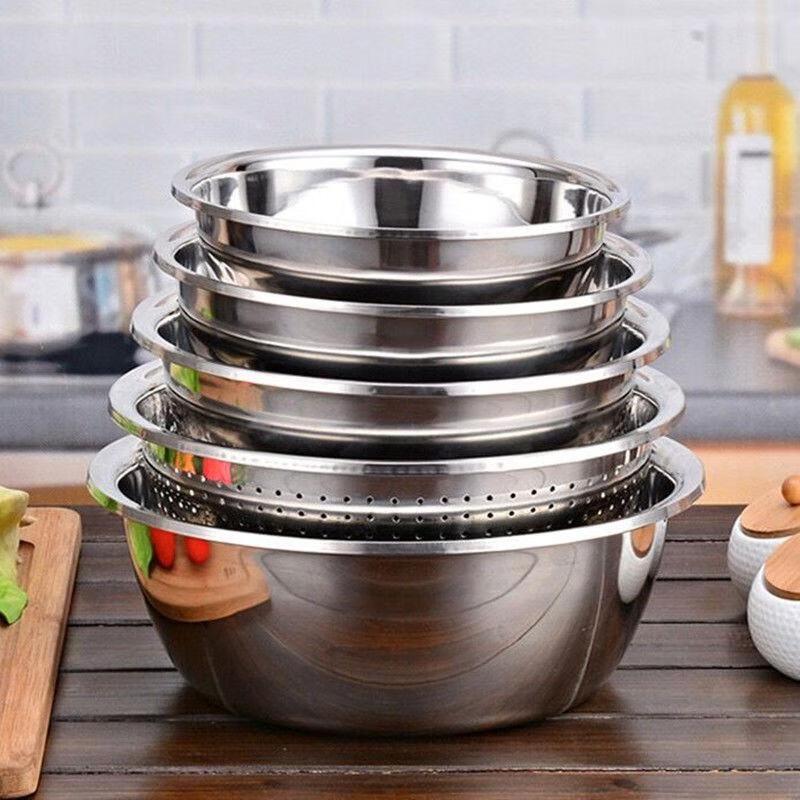 LISM Kitchen Mixing & Draining Bowl Set
